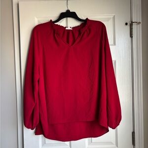 Chic Scarlet Women's Blouse